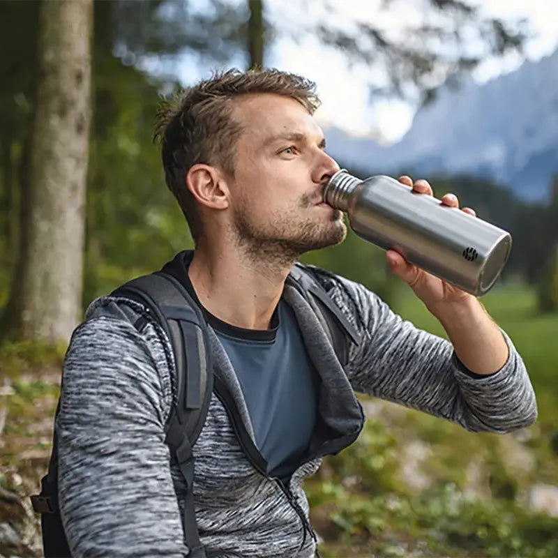 Gourde sport inox grande capacité