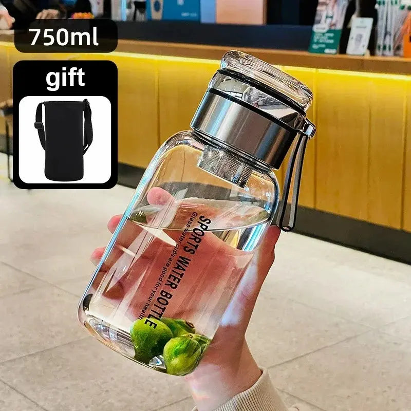 Gourde en verre 750 ml