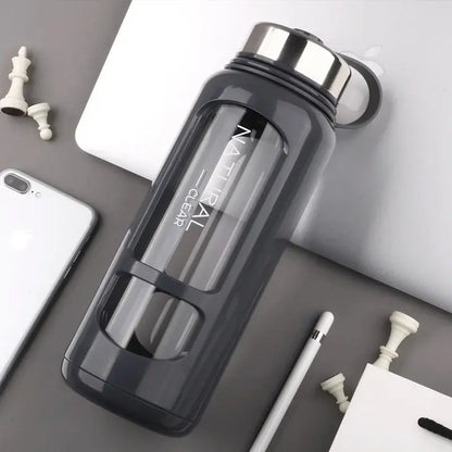 Bouteille en verre anti-brûlure