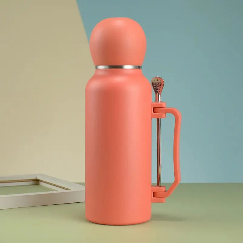 Thermos Yerba Mate 1,3L - Double paroi avec bombilla
