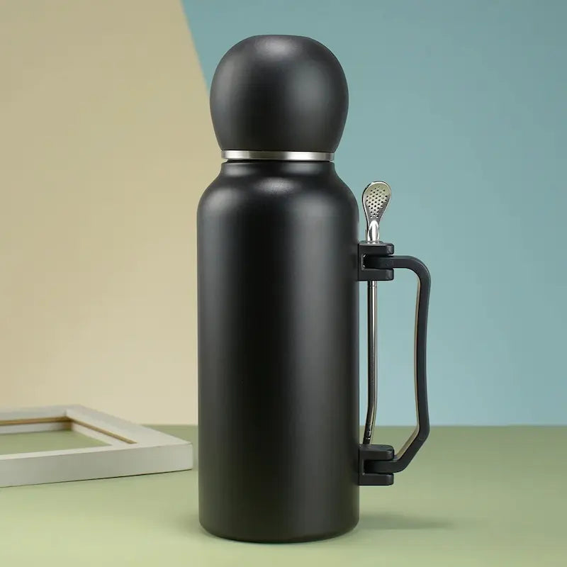 Thermos Yerba Mate 1,3L - Double paroi avec bombilla