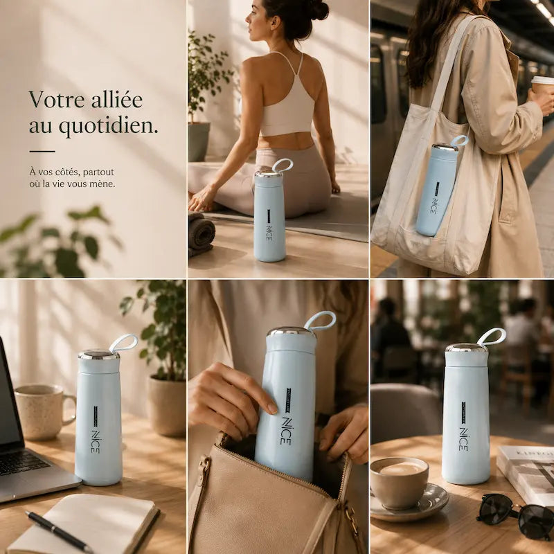 Petite gourde en verre japonaise