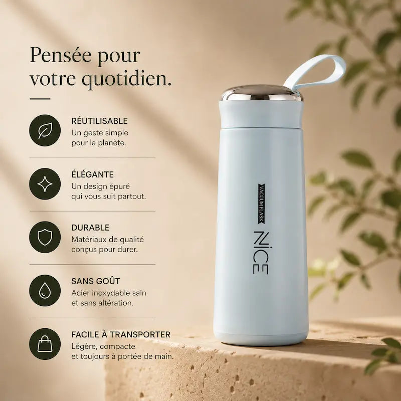 Petite gourde en verre japonaise