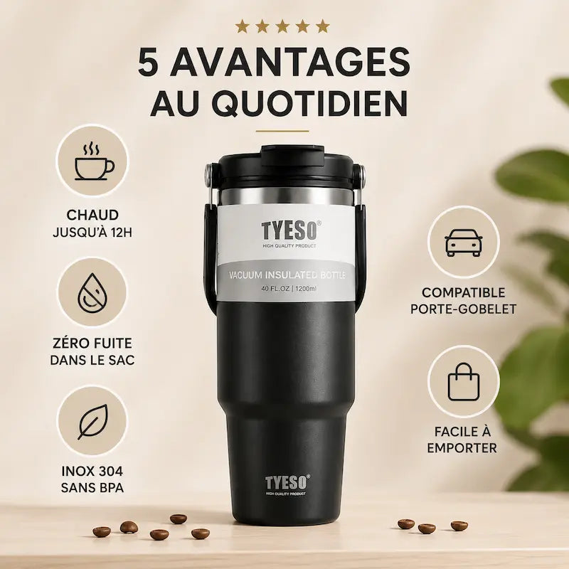 Tasse à café isotherme