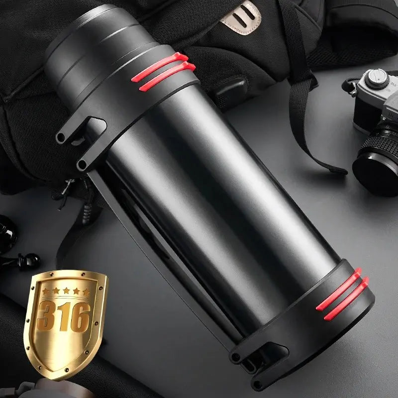 Bouteille isotherme inox étanche - Chaud & froid nomade | ThermoTrail