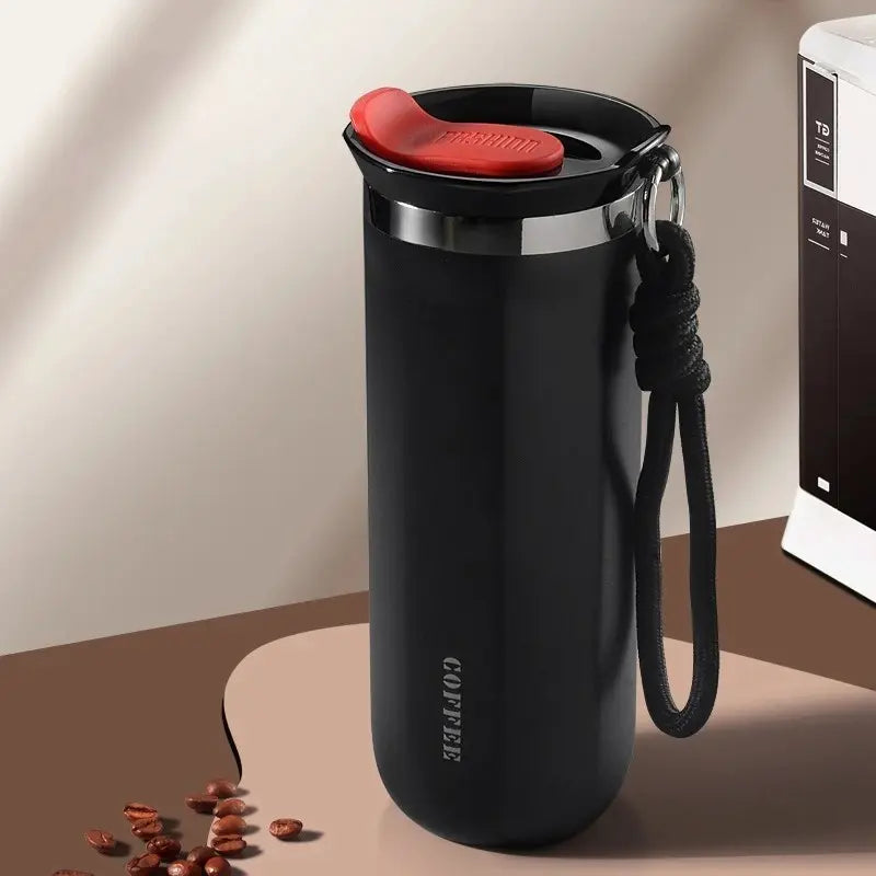 Gobelet isotherme inox avec poignée 
